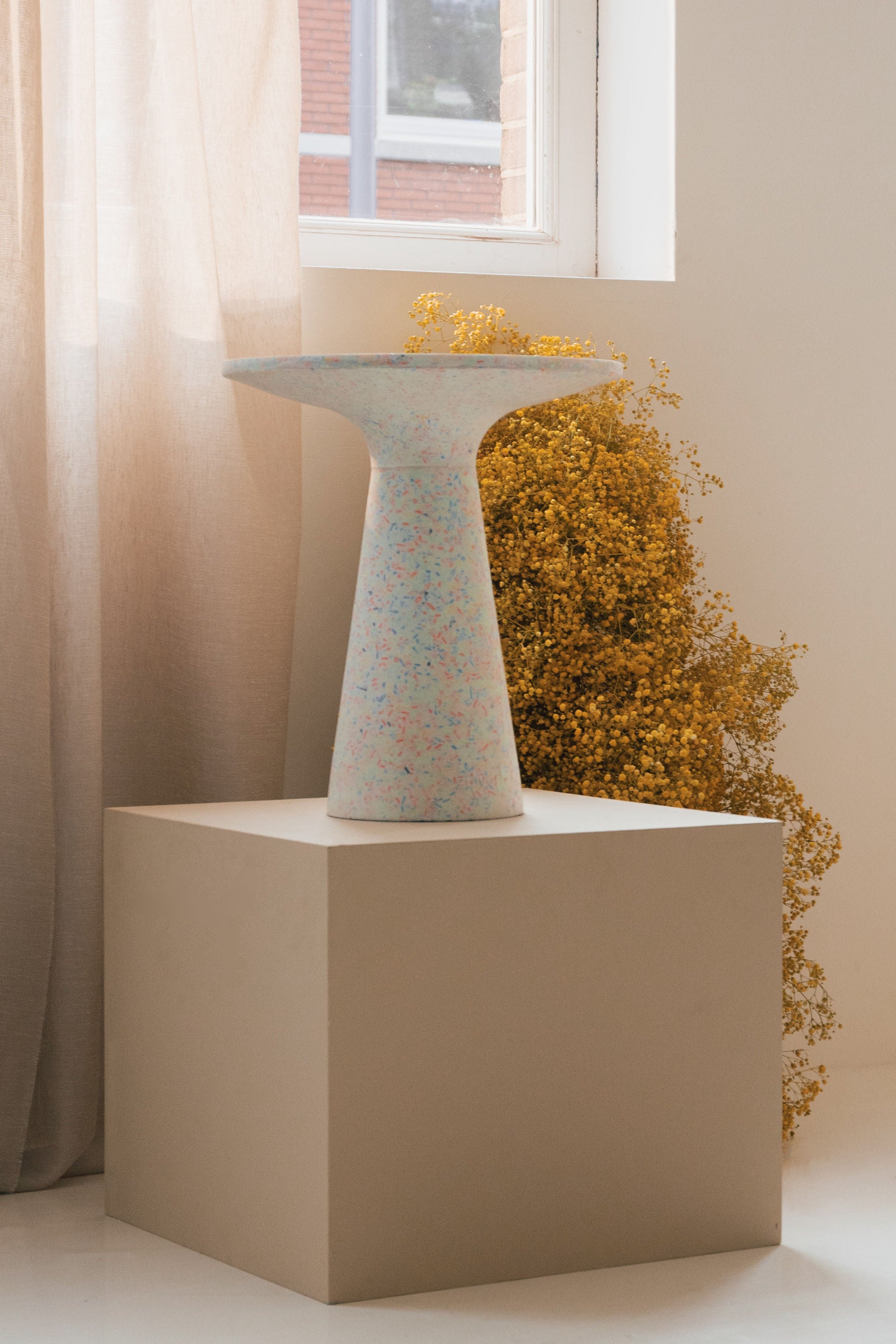 Zuiver Victoria Multi Terrazzo Round Side Table